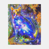 Cosmic Cat Epsilon Fleece Deken (Voorkant)
