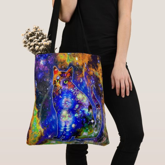 Cosmic Cat Epsilon Tote Bag (Dichtbij)