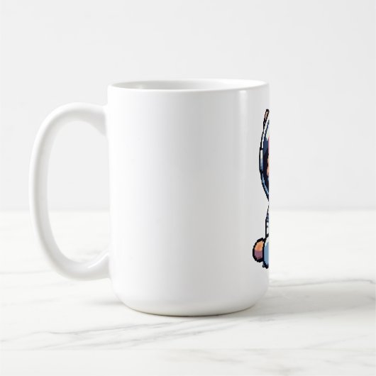 Cosmic Cat Explorer Koffiemok (Links)