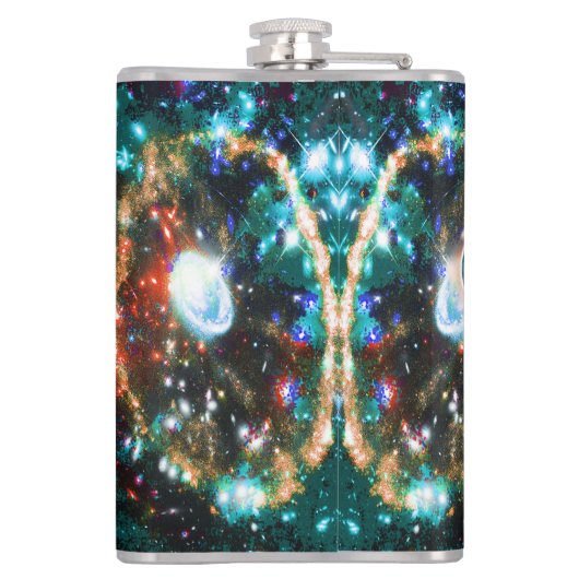 Cosmic Cat Gamma Heupfles (Achterkant)