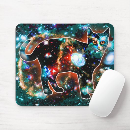 Cosmic Cat Gamma Muismat (Met muis)