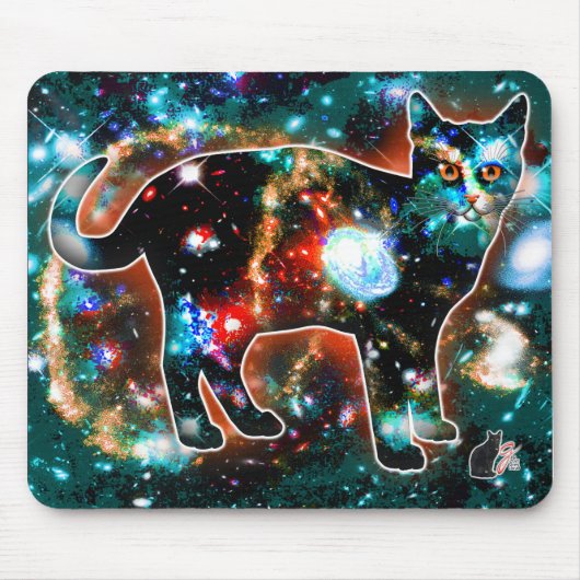 Cosmic Cat Gamma Muismat (Voorkant)