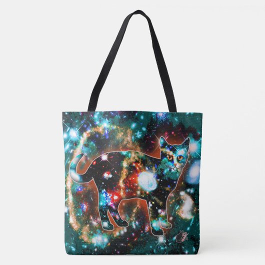 Cosmic Cat Gamma Tote Bag (Voorkant)