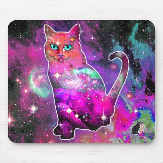 Cosmic Cat Iota Muismat (Voorkant)