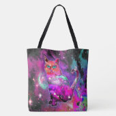 Cosmic Cat Iota Tote Bag (Achterkant)