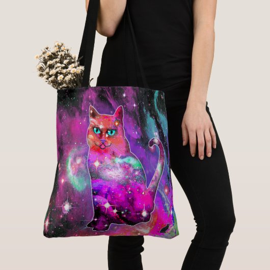 Cosmic Cat Iota Tote Bag (Dichtbij)