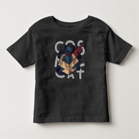 Cosmic Cat Kinder Shirts (Voorkant)