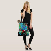 Cosmic Cat Lambda Tote Bag (Op model)