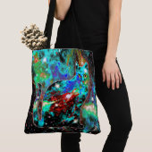 Cosmic Cat Lambda Tote Bag (Dichtbij)