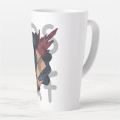 Cosmic Cat Latte Mok (Rechterhoek)