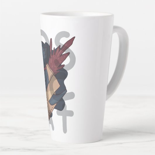 Cosmic Cat Latte Mok (Rechterhoek)