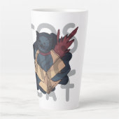 Cosmic Cat Latte Mok (Voorkant)