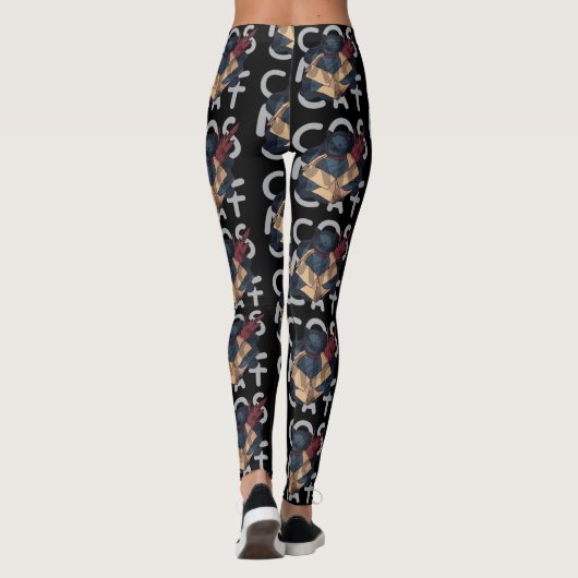 Cosmic Cat Leggings (Achterkant)