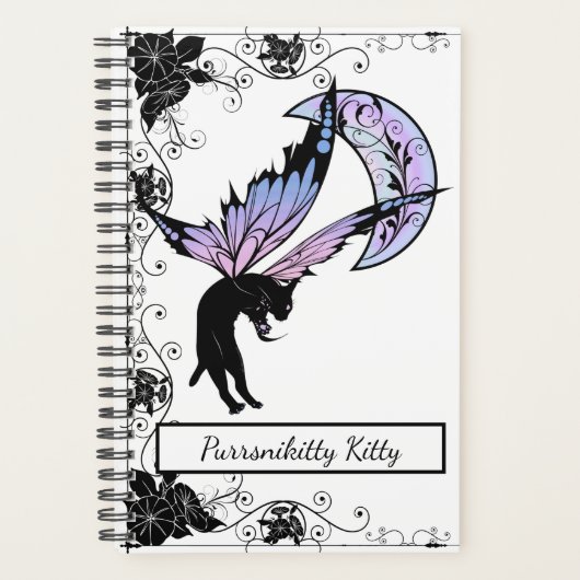 Cosmic Cat Moon Planner (Voorkant)