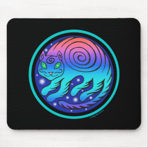 Cosmic Cat Mousepad Muismat