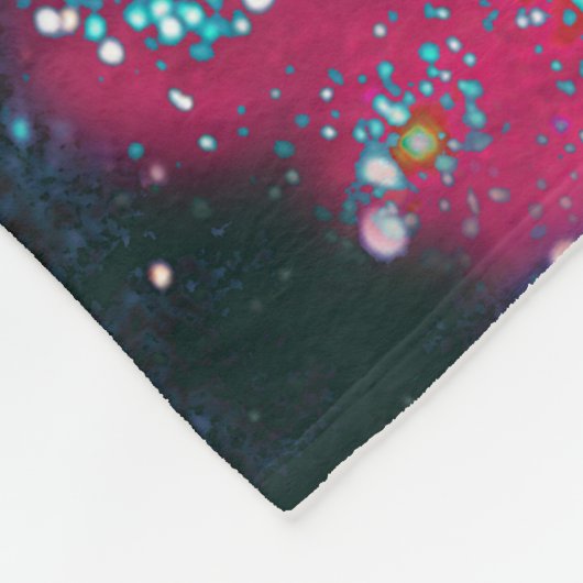 Cosmic Cat Omega Fleece Deken (Hoek)