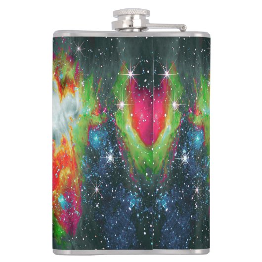 Cosmic Cat Omega Heupfles (Achterkant)