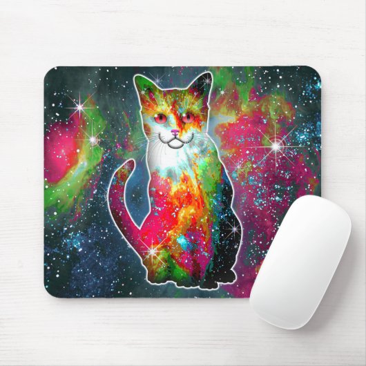 Cosmic Cat Omega Muismat (Met muis)