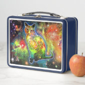 Cosmic Cat Omicron Metal Lunchbox (In situ)