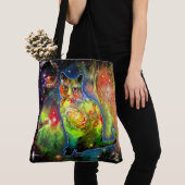 Cosmic Cat Omicron Tote Bag (Dichtbij)
