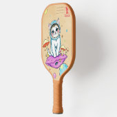 Cosmic Cat Pickleball Paddle (Links)