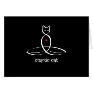 Cosmic Cat - Sanskrietstijltekst.