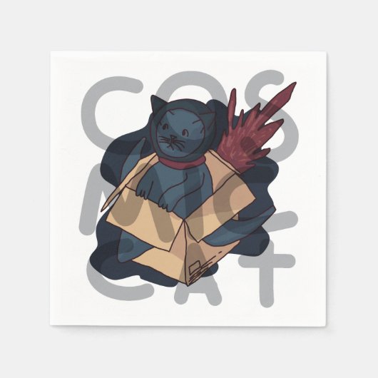 Cosmic Cat Servet (Voorkant)
