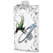Cosmic Cat Snowflake Heupfles (Links)