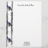 Cosmic Cat Star Briefhoofd (Voorkant)