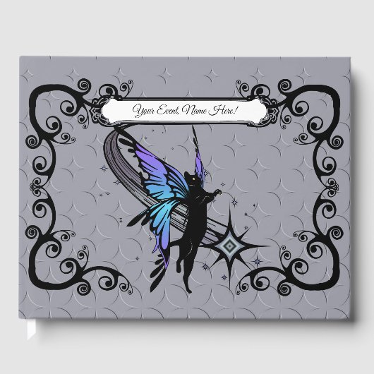 Cosmic Cat Star Gastenboek (Voorkant)