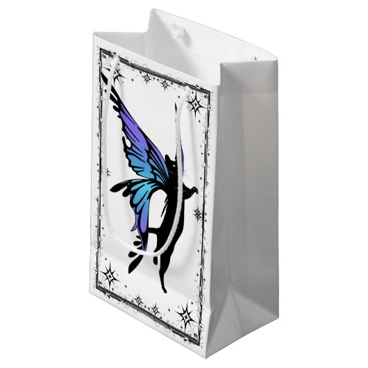 Cosmic Cat Star Klein Cadeauzakje (Voorkant Gekanteld)