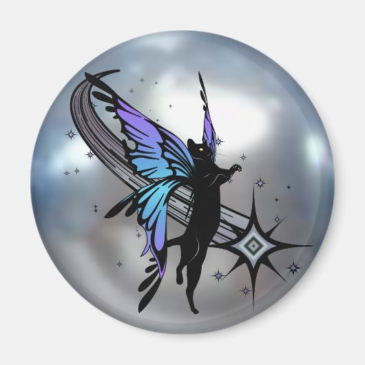Cosmic Cat Star Magneet (Voorkant)