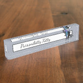 Cosmic Cat Star Naambordje (Zijkant)