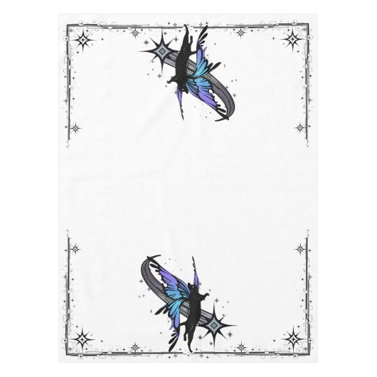 Cosmic Cat Star Tafelkleed (Voorkant)