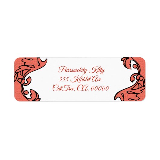 Cosmic Cat Sun Etiket (Voorkant)