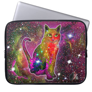 Cosmic Cat Zeta Electronics Bag Laptop Sleeve