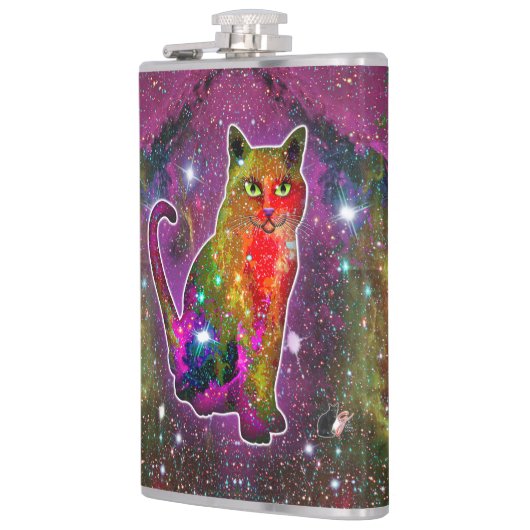 Cosmic Cat Zeta Heupfles (Links)