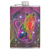 Cosmic Cat Zeta Heupfles (Voorkant)