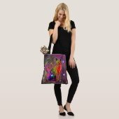 Cosmic Cat Zeta Tote Bag (Op model)