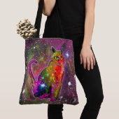 Cosmic Cat Zeta Tote Bag (Dichtbij)