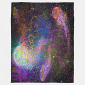 Cosmic Celebration Fleece Blanket Deken (Voorkant)