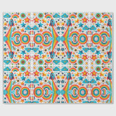 "Cosmic Celebration" inpakpapier (Vlak)