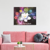 *~* Cosmic Celestial Chakra Cosmos Canvas Afdruk (Insitu (Woonkamer))