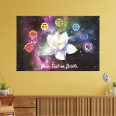 *~* Cosmic Celestial Chakra Cosmos Canvas Afdruk (Insitu (Woonkamer))