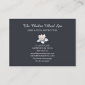 *~* Cosmic Celestial Chakra Symbols Cosmos Lotus Visitekaartje (Achterkant)