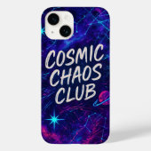 Cosmic Chaos Club Vibrant iPhone Case (Achterkant)