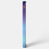 Cosmic Cherry Phone Case - Celestial Light Burst Samsung Galaxy Hoesje (Linkerkant)