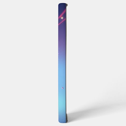 Cosmic Cherry Phone Case - Celestial Light Burst Samsung Galaxy Hoesje (Linkerkant)