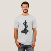 Cosmic Chess King T-shirt (Voorkant volledig)