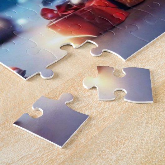 Cosmic Christmas Explorer Legpuzzel (Zijkant)